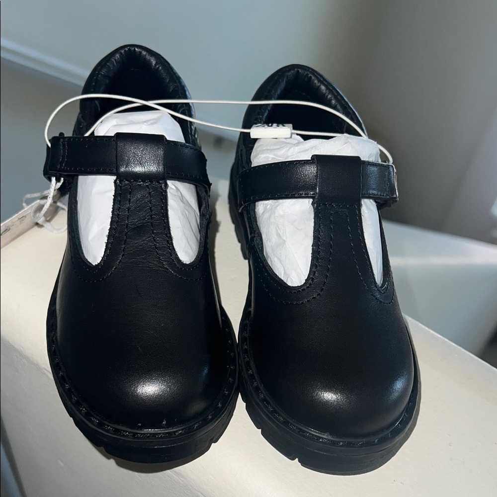 New - Zara Kids Black Mary Jane Dress Shoes